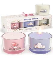 Candles Gifts for Women, BOYUJK Scented Candle Gift Set to Relieve Anxiety, Scented Candles for Relaxation, Birthday Gifts for Women and Men