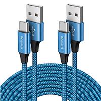 Baiwwa USB A to USB C Fast Charger Cable, Multiple USB Type-C Charge Lead for Phone, Tablet, Laptop