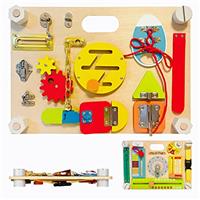 Smartwo Double-sided Wooden Busy Board