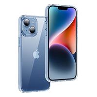 iCatchy for iPhone 14 Case 6.1-Inch, Shockproof Bumper Phone Cover, Anti-Yellowing Clear Back Compatible with iPhone 14