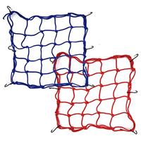 FORYNXHWIN 2 Pcs Motorcycle Helmet Net Cargo Net, 15" x15" B