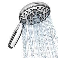 Lokby Shower Head High Pressure - Water Saving System 28% Less Water with High Pressure Shower Heads - Low Pressure Shower Head - Anti-Clog Nozzles Prevent Build Up - Wall Mount Sink