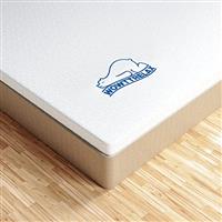 wowttrelax Dual-Layer 2 Inch Memory Foam Mattress Topper, Small Double Mattress Topper with Anti-mite & Breathable Knitting Cover, Cooling Mattress Topper for Back Pain (120x190x5cm)