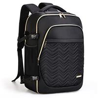 Lekesky Travel Backpack for Women Men Cabin Size,Luggage Carry On Water Resistant for Weekender Overnight Large Daypack with 6 Storage Bags