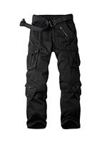 Aeslech Womens Cotton Casual Stretchy Cargo Work Combat Trousers Camo Tactical Pants with Pockets