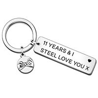QMVMV Best Friend Keyring Gifts Funny Friendship Present for