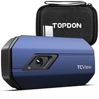 TOPDON TC002 Thermal Imaging Camera, Infrared Thermal Imager for iPhone & iPad, 256x192 IR Resolution, 40mk Heat Sensitivity