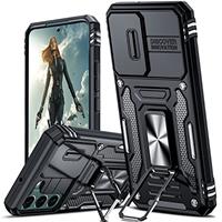LeYi for Samsung Galaxy A15 4G/5G Case with 2 Tempered Glass
