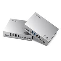 Yottamaster USB C Hub with M.2 SSD Enclosure, 10-in-1 USB C