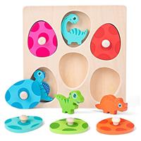 LZDMY Baby Wooden Montessori Toy for Boys Girls 1 2 3 Year Old
