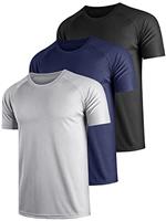Teesmen 3 Pack Men's Quick Drying Shortsleeve Light and Brea
