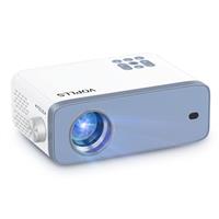 Mini Projector, VOPLLS Upgraded 1080P Full HD 14000L Video Projector Portable Outdoor Home Theater Movie Projector, 50% Zoom, Compatible with HDMI, USB, AV, Smartphone/Tablet/Laptop/PC/TV Box