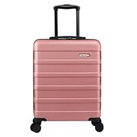 Cabin Max Anode Carry On Hand Luggage Suitcase - Lightweight, Hard Shell, 4 Wheels, Combination Lock