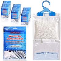 Hanging Interior Wardrobe Dehumidifier - 230g Each Bag