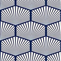 ReWallpaper Blue Geometric Wallpaper Peel and Stick Modern 4