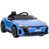 HOMCOM Audi RS e-tron GT Licensed Electric Cars for Kids Electric Ride-ons 12V Battery Powered Toy w/Remote Control Music, for 3-5 years