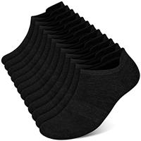 Ankle Socks for Mens Womens 6 Pairs Breathable Cotton Trainer Socks Low Cut Non Slip No Show Sock for Running Sports