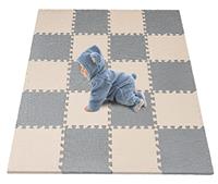 YORKING 20PCS EVA Soft Foam Pad Children's Floor Mat Puzzle Mat Large Garden Game Mat