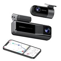 Miofive Dash Cam Front and Rear, 4K+2K Dual Dash Camera for Cars with 5G Wifi, GPS, 3840 UHD Recorder, Built-In 128G eMMC Storage, Night Vision, Motion Detection, G Sensor Powered by Super Capacitor