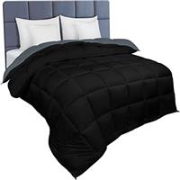 Utopia Bedding King Duvet 10.5 tog with Corner Tabs - Box Stitched Down Alternative Duvet (Navy)