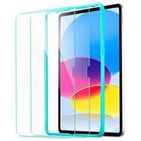ESR 2 Pack Screen Protector for iPad Mini 7/A17 Pro, iPad Mini 7/6th Generation(2024/2021) 8.3 inch, Anti-Scratch Tempered Glass with Easy-Installation Frame, HD Clear, Support Apple Pencil Pro/USB-C