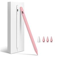 Cisteen Stylus Pen for iPad 2025-2018, Pencil for iPad 11th A16/10/9/8/7/6,Air 11/13 M2/M3,Pro 11/13 M4,Pro 12.9",Air 5/4/3,Mini 7 A17 Pro/6/5,with Faster Charge,Tilt Sensor,Palm Rejection