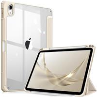 FINTIE Hybrid Case for iPad (A16) 11th Generation 11 Inch (2025), iPad 10th Generation 10.9 Inch (2022) - [Ultra Slim] Shockproof Clear Cover w/Built-in Pencil Holder, Auto Wake/Sleep,