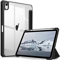 FINTIE Hybrid Case for iPad (A16) 11th Generation 11 Inch (2025), iPad 10th Generation 10.9 Inch (2022) - [Ultra Slim] Shockproof Clear Cover w/Built-in Pencil Holder, Auto Wake/Sleep,