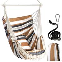 Chihee Hammock Chair Hanging Swing Max 500 Lbs 2 Cushions In