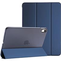 ProCase for iPad (A16) 11th Generation 11 Inch 2025/ iPad 10th Generation 10.9 Inch 2022 Case, Slim Smart Cover With Translucent Hard Shell Back, Supports Touch ID, Auto Wake/Sleep -Rosegold