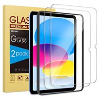 SPARIN 2 Pack Screen Protector for iPad 10th Generation 2022, 9H Hardness Tempered Glass Film for iPad 10 Screen Protector, 10.9 Inch