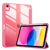 ProCase for iPad (A16) 11th Generation 11 Inch 2025/10th Generation 10.9 Inch 2022 Case with Pencil Holder, Hybrid iPad 11 10 Case with Clear Back, Supports Auto Wake/Sleep