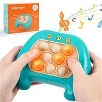 Pop It Game Sensory Toys for 4 5 6 Year Old Boys Girls Gifts,Quick Push Light Up Game Console for 5 6 7 Years Old Kids,Tap Pop Tap Smart Fidget,Toys for 9-11 Years Old Boys Christmas Birthday Gifts