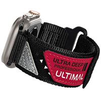 ULTIMAL Sports Strap Compatible with Apple Watch Straps 38/40/41/42/44/45mm, Soft Nylon Band, Breath