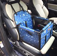 GoBuyer Waterproof Pet Dog Car Seat Booster Carrier Box and Basket with Seat Belt Harness Restraint for Puppy Cat Travel