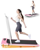 Dskeuzeew Walking Pad Treadmill Under Desk, Portable Treadmill Mini Compact for Home, Ultra Quiet & Small Installation-Free, Remote Control, LED Display
