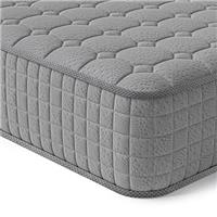 Vesgantti 4FT Small Double Mattress, 10 Inch Hybrid Mattres with Breathable Memory Memory Foam and Individually Pocket Spring - Medium Firm, Grey
