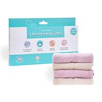 Robin and Roo Reusable Baby Wipes | Pack of 4 x Washable Lar