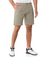 33,000ft Men's Golf Shorts 9" Dry Fit Stretch Golf Short UPF 50+ Lightweight Flat Front 4-Way Stretch Bermuda Shorts Breathable Shorts with 4 Pockets and Tee Holders