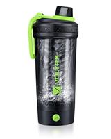 VOLTRX Shaker Bottle, Gallium USB C Rechargeable Electric Protein Shake Mixer.
