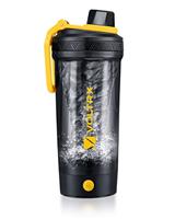 VOLTRX Shaker Bottle, Gallium USB C Rechargeable Electric Protein Shake Mixer.