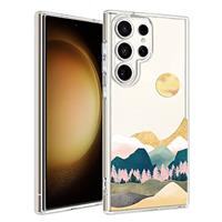 Unov Case Compatible with iPhone 15 Pro Case Clear with Patt