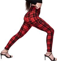 High Waist Womens Leggings - Active Workout Leggings - Tummy Control Soft Ankle Length Leggings for Women Black Camouflage