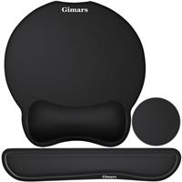 Gimars RGB Gaming Mouse Pad with 15W Wireless Charging, XL Mouse Mat 800x300x4mm, 10 LED Light Modes, Large Mousepad with Premium Smooth Surface, Non-Slip Rubber Base for Gaming MacBook PC Laptop Desk