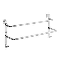 EMKE 700mm to 1200mm Adjustable Telescopic Length Bar Support Bar Stainless Steel Chrome Round Shape for Wet Room Shower Screen Walk in Shower Enclosure, Fits Thickness 8-10mm Glass