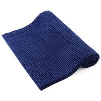 smiry Non Slip Chenille Bath Mat, Extra Soft Bathroom Mat, Super Absorbent Fluffy Bath Mats for Bathroom, Machine-Washable Quick Dry Bath Rug Foot Mat