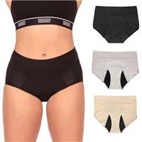 Bambody Period Pants for Women, Period Underwear for Teenage Girls - Leakproof, Absorbent, Comfortable, Breathable