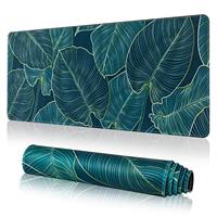 EFISH Japan Art Kanagawa Surfing Mouse Pad (31.5 11.8 0.12 inch) Extended Large Mouse Mat Desk Pad, Stitched Edges Mousepad,Non-Slip Rubber Base,Keyboard Pad,XL Gaming Mouse Pad
