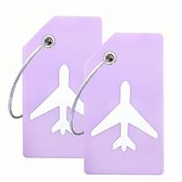Silicone Luggage Tag with Name ID Card Perfect to Quickly Spot Luggage Suitcase by Ovener