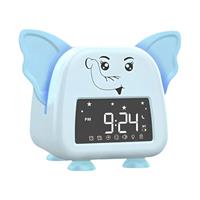 Aolyty Toddler Sleep Trainer Clock, Elephant Kids Alarm Cloc